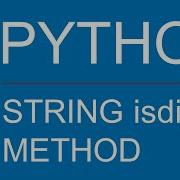 Python Data Type String Isdigit Method To Check Superscript And Subscript Unicode Sequences