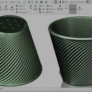 Transform Your Design Skills Create A Stunning Modern Flower Pot In SolidWorks 2024