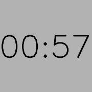 57 Second Countdown Timer With Alarm