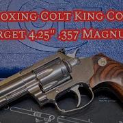 Unboxing Colt King Cobra Target 357 Mag