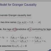 Granger Causal Model