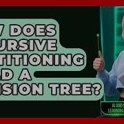 How Does Recursive Partitioning Build A Decision Tree AI And Machine Learning Explained
