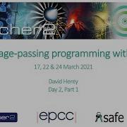 Message Passing Programming With MPI Part 1 Of Day 2