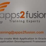 How To Create Web Application In Oracle ADF Application Development Framework
