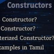 29 Constructor In C In Tamil Tamil Pro Techniques