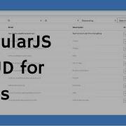 AngularJs CRUD In 3 Minutes