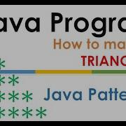 How To Create A Java Program To Print Left Side Of A Triangle Pattern Java For Beginners