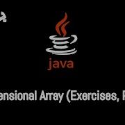 025 JAVA One Dimensional Array Exercises Practice
