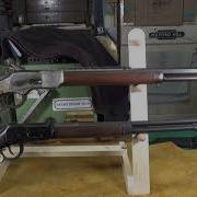Сравнение настоящей винтовки Winchester 1873 с различными пневматическими винтовками с рычажным з
