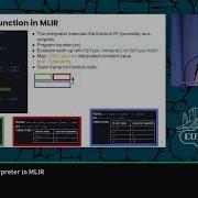 2026 EuroLLVM Компиляторный интерпретатор Mojo в MLIR