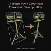 Collision Mesh Generator Convex Decomposition For Unity
