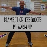 PhysEdZone Blame It On The Boogie PE Dance Fitness Warm Up Brain Break