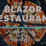 Blazor Restaurant Automated Tests Authentication