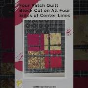 Easy How To Make A Disappearing Four Patch Quilt Block Quiltblock Quiltblocks