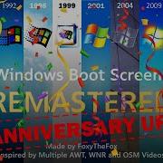 Microsoft Windows Boot Screens REMASTERED 40th Anniversary Update