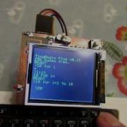 TinyBasic On ATMega328P With SPI Color LCD