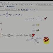 Quantum Mechanics By Maple Part 15 Mathematical Tools In QM Partial Differential Equations 01