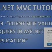 Part 29 Client Side Validation Using JQuery In Asp Net MVC Easy Steps