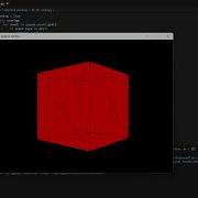 Python 3D Cube