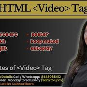22 Video Tag In Html With Example How To Use Video Tags In HTML Computer Tech Academy