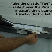 Rolling Ball Tack Tester