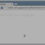 Implement Fade In Fade Out Effect With JQuery