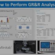 Measurement System Analysis MSA Part III How To Perform GR R Minitab