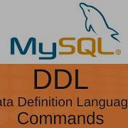 SQL Tutorial 5 DDL Data Definition Language Commands