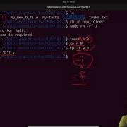 File Management In Linux Part 1 3 Ls Copy Cp Move Mv Remove Rm Of Files And Directories
