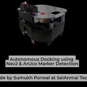 Autonomous Docking Nav2 ArUco Marker Detection ROS2