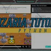 Ozaria Repetition Inquisition Chapter 1 20 Python Tutorial With Solution