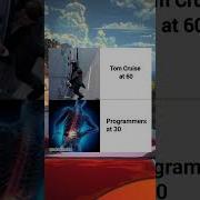 Tom Cruise At 60 Vs Programmers At 30 Be Like Funny Ai Memes Trending Programming Coding