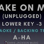 A Ha Take On Me Unplugged Lower Key 3 Piano Cello Acoustic Karaoke Backing Track