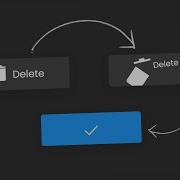 Delete Button Micro Interaction Animation Effects CSS Javascript