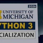 Python 3 Programming Specialization By University Of Michigan Review 2026 Coursera Review