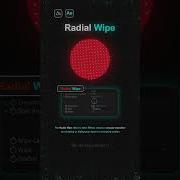 Create Dynamic Transitions With Radial Wipe After Effects Tutorial