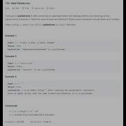 Leet Code 125 Valid Palindrome Javascript