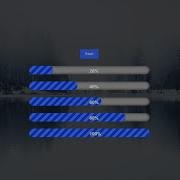 Animated Progress Bar With Percentage Using HTML CSS Javascript TUTORIAL