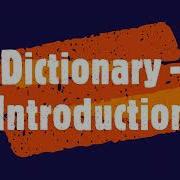 PYTHON Dictionary Introduction PythonTips Viral Videos Dictionary Dictionaries Viralvideo
