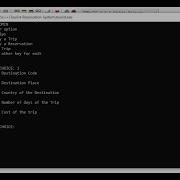Tourist Reservation System In C With Source Code Source Code Projects