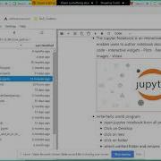 Python Hello World Using Jupyter Lab