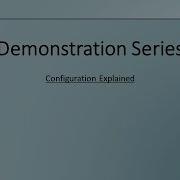 Example 1 Configuration File Explainer