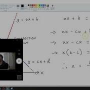 How To Find The Intersection Point Of Two Lines Of The Form Y Ax B And Y Cx D