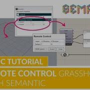 Semantic Tutorial Using Rhino Property Values To Remote Control Grasshopper