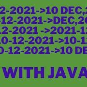 Date Time Formatter Java How To Change Different Date Formats In Java CodeThali