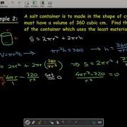 Optimization Examples