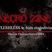 FLESHLESS W Kids Stagediving Live At OBSCENE EXTREME FESTIVAL 2024