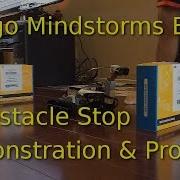Lego Mindstorms EV3 Obstacle Stop Demonstration Program
