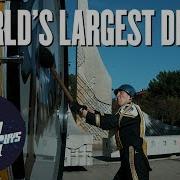 Slow Mo Guys Film The World S Largest Drum