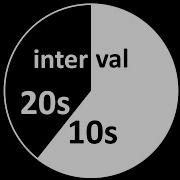 Interval Timer 20 Second 10 Second Rest